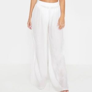 Wide Leg Beach Pants